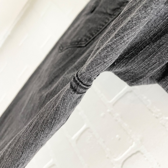 Vintage Y2K COS Jeans Black Embroidered Sparkly Fairy Whimsigoth Denim Cotton 34 - Picture 14 of 15